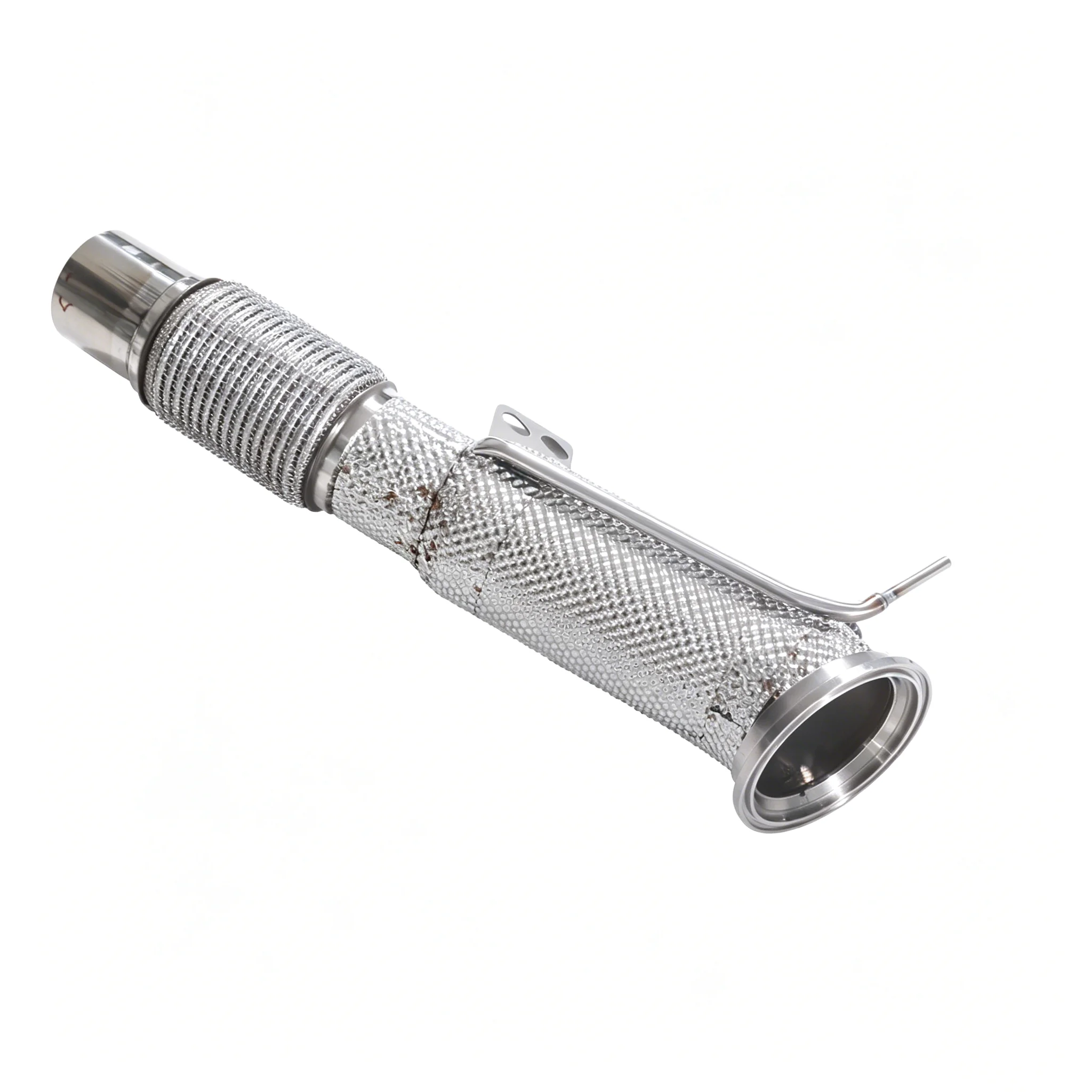 Фото Каталитический нейтрализатор на 200 ячеек для BMW 540i 530i 540Li 530li G30 G31 G38 3.0T B58, изготовлен из SUS304, с изоляцией №3