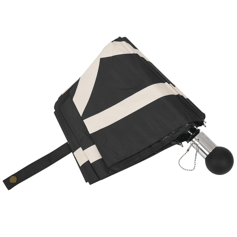 

High Quality Camellia Automatic Umbrella Rain Women Men Folding UV Sun Transparent Sunshade Umbrellas