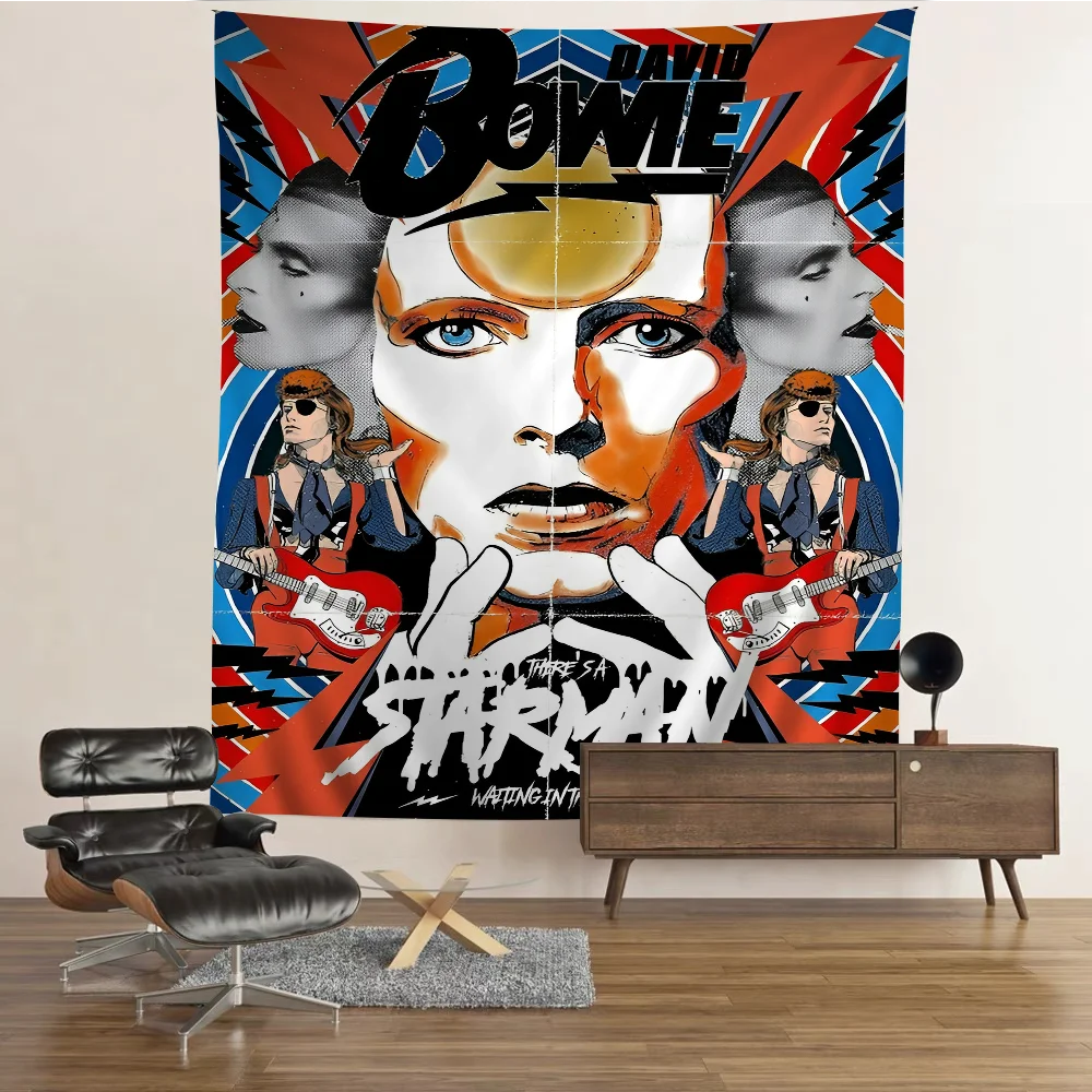 D-David_B-Bowie DIY настенный гобелен для гостиной дома и общежития Декор Настенный декор