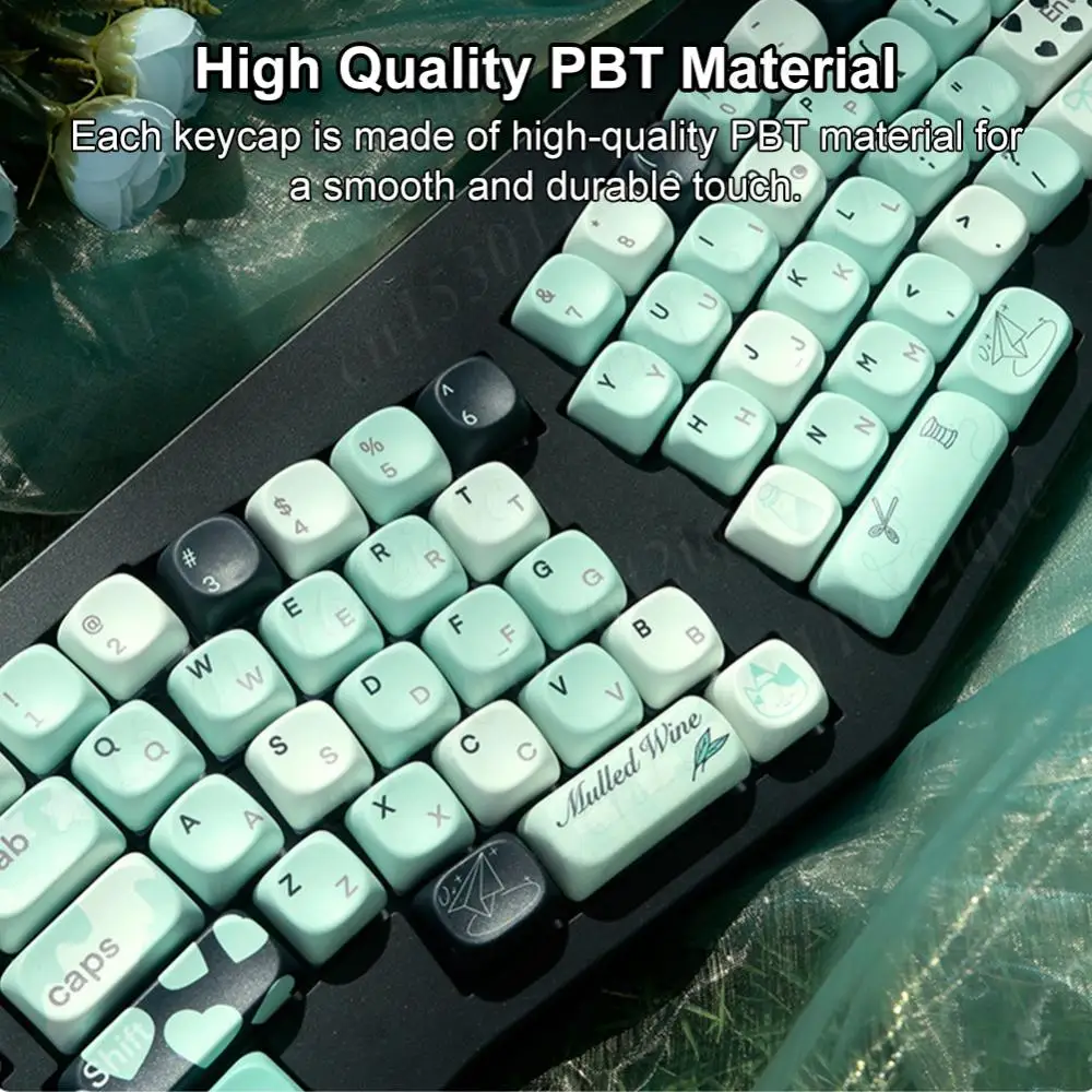 Новые 131 клавишные колпачки для клавиш из ПБТ набор механических колпачков