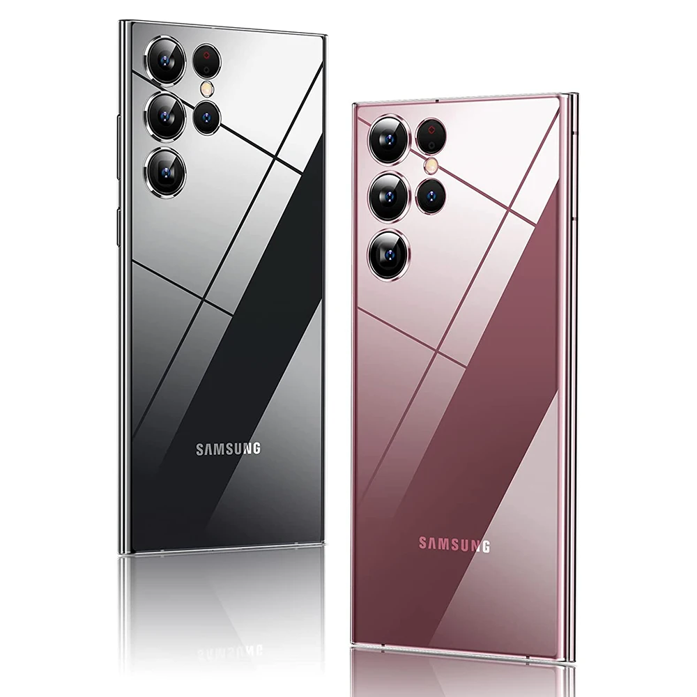 

Силиконовый прозрачный чехол для Samsung Galaxy S23 S22 S21 Ultra Plus S20 FE