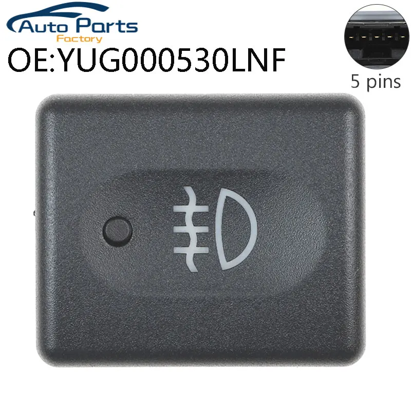 

New Rear Fog Lamp Switch For Land Rover Defender 2002 on YUG000530LNF