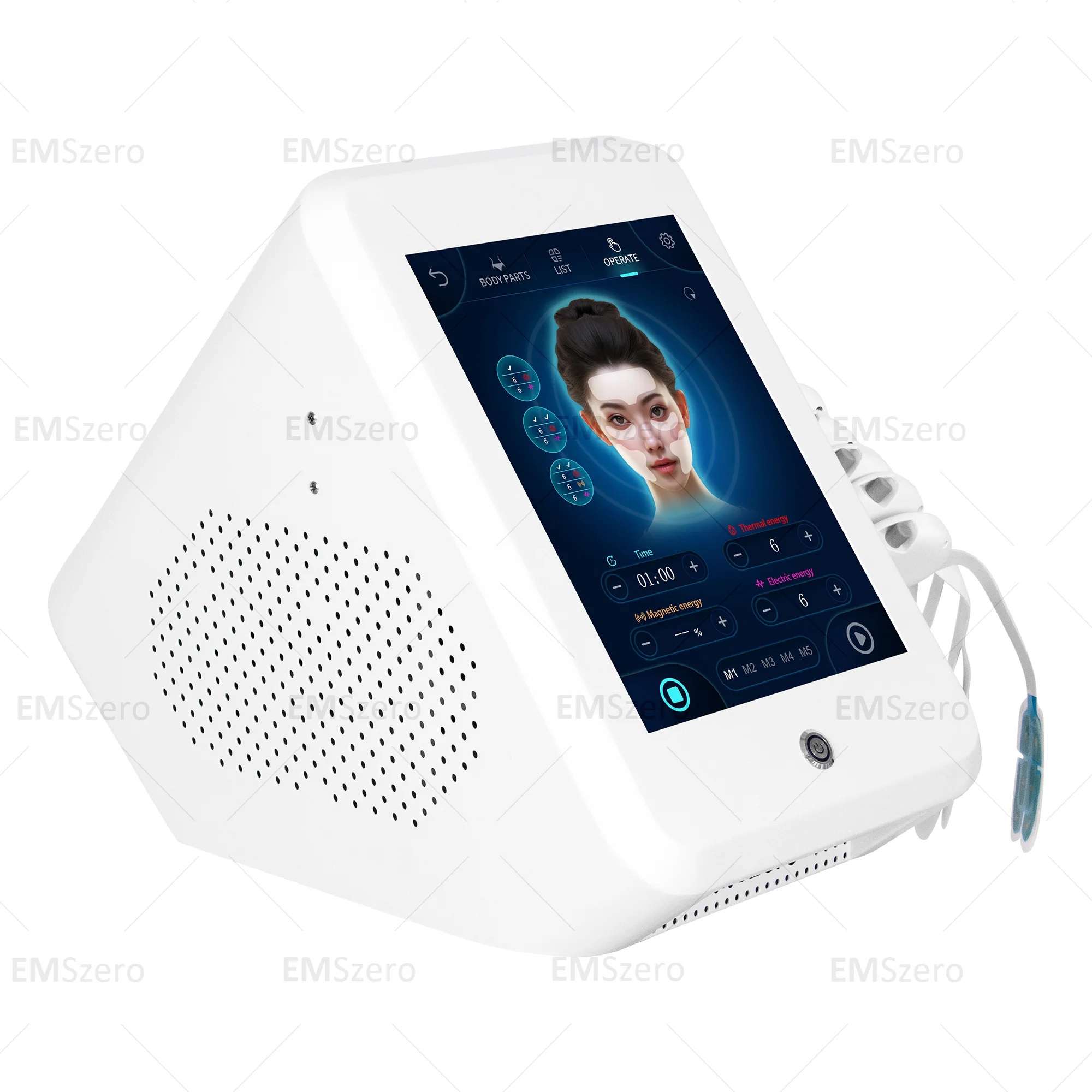 Профессиональная электрическая стимуляция лица Emrf Face Ems RF машина для подтяжки