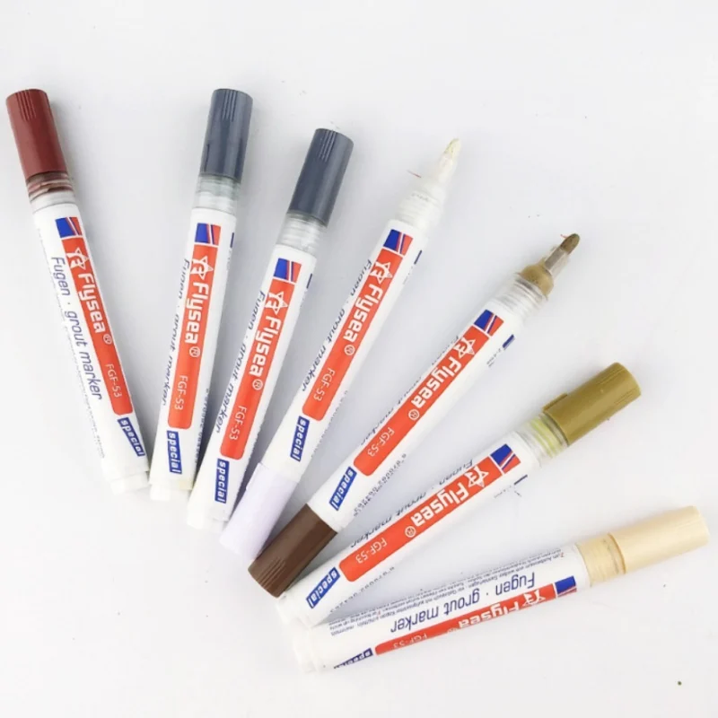 

Waterproof Tile Gap White Tile Refill Grout Pen Mouldproof Filling Agents Repair Color Pen Wall Porcelain Bathroom Paint Cleaner