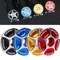 bicycle bowl set top cover aluminum alloy front fork unthreaded rod cover road mtb rod accessories headphone top cap cover