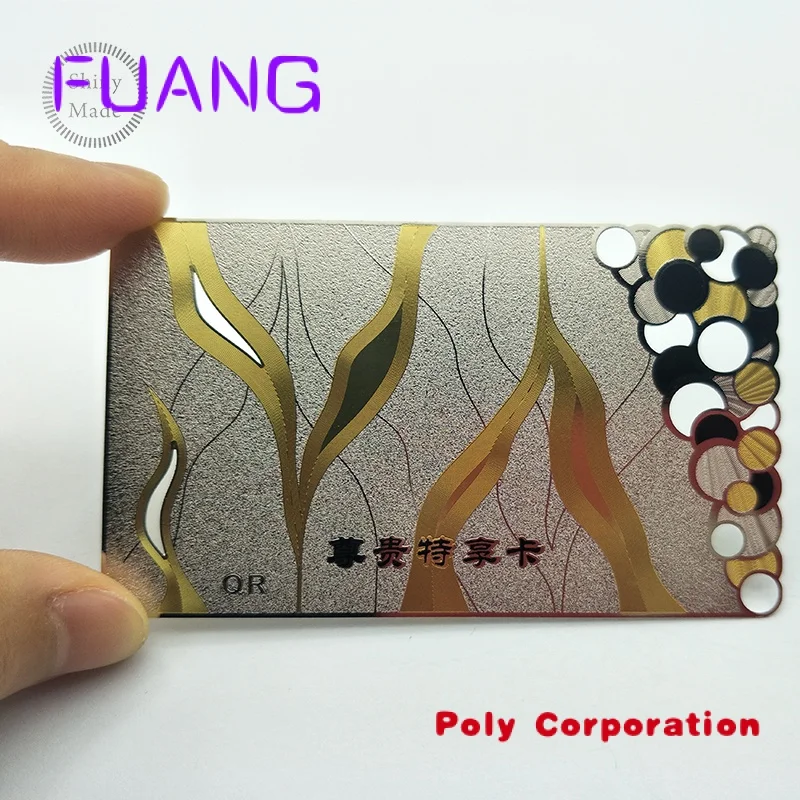 

Custom products blank metal credit card visit card metal name card