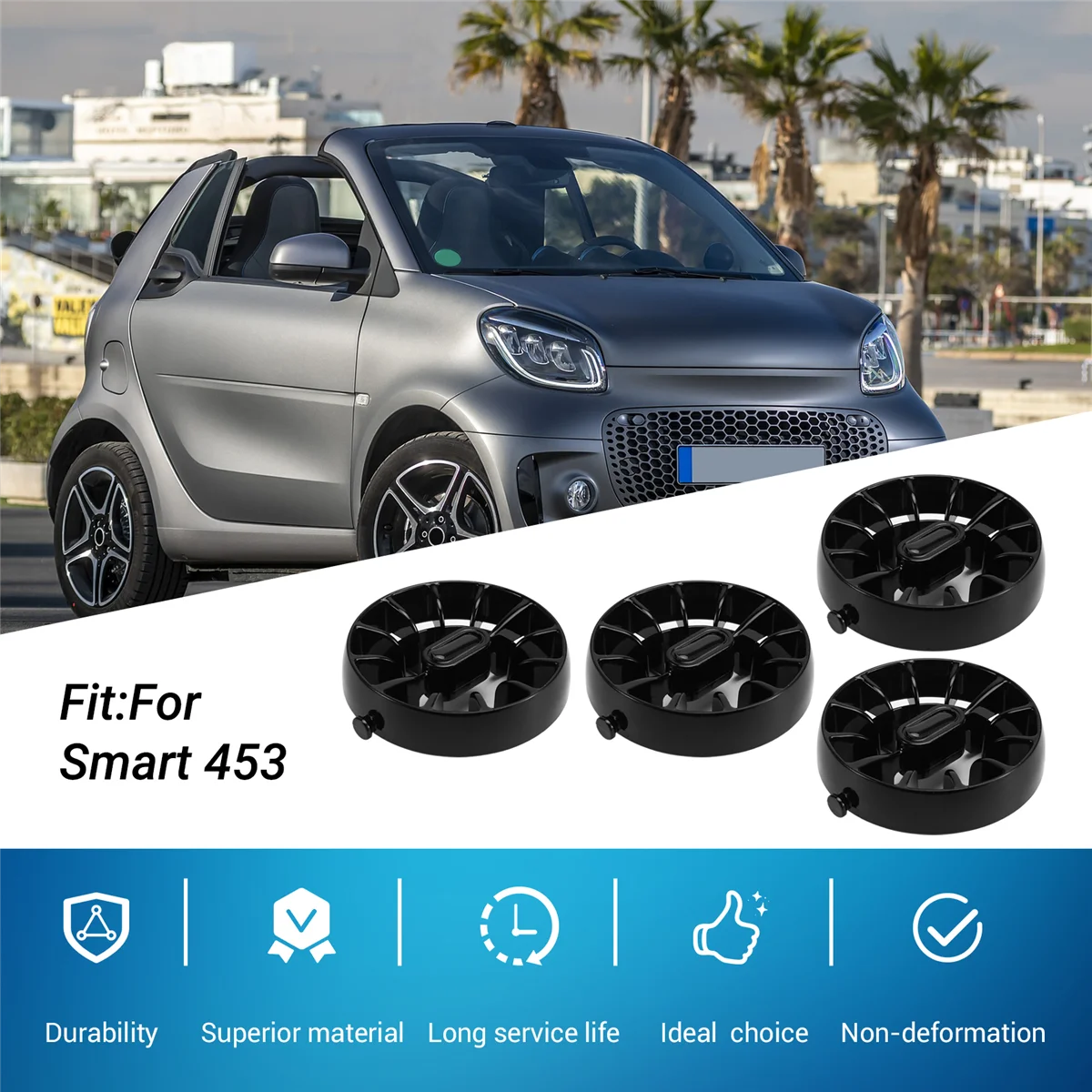 1 компл./4 шт. автомобильный вихревой кондиционер детали для модификации выхода