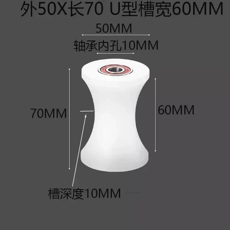 

Нейлоновый роликовый шкив Sturdy Hands