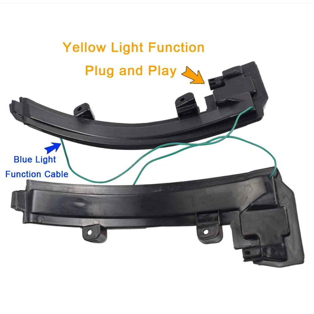 Динамический поворотный сигнал для зеркала заднего вида Световой индикатор Land