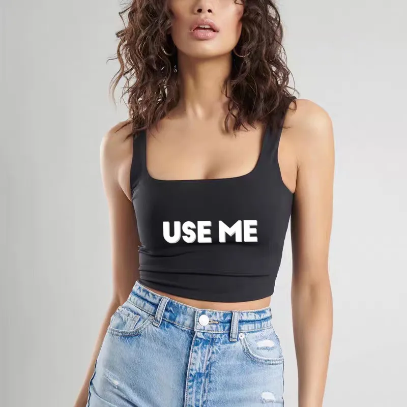 Женские топы USE ME из полиэстера и хлопка