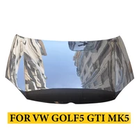 for volkswagen vw golf5 gti mk5 oem style carbon fiber engine hood bonnet car styling