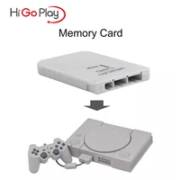 memory card 1 mega memory card for playstation 1 ps1 psx game usef practical affordable white 1m 1mb
