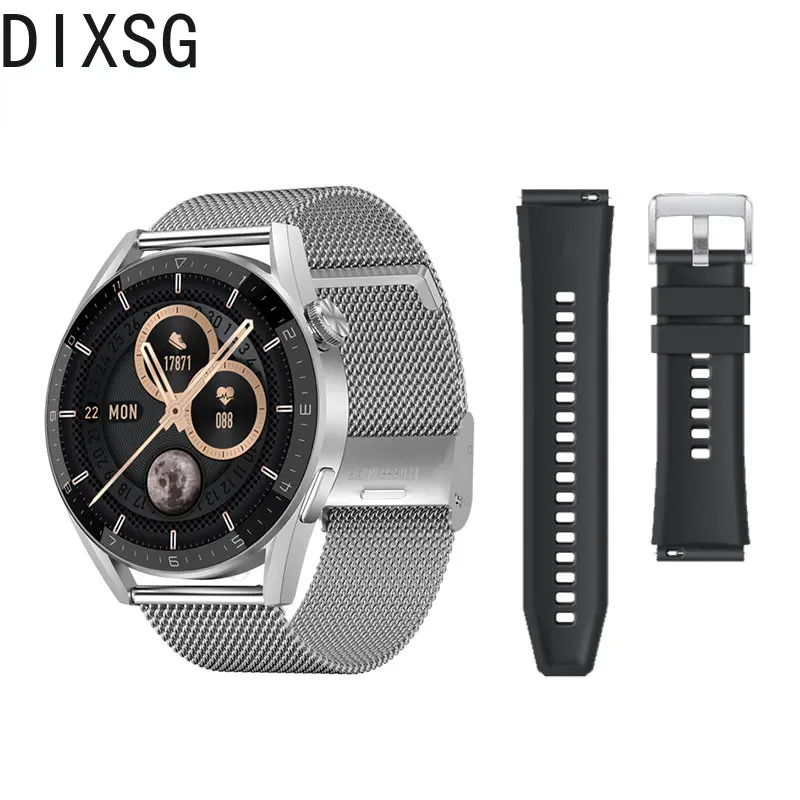 

DIXSG – montre connectée NFC pour hommes, Bracelet d'activité physique, avec suivi des mouvements GPS, Bluetooth, appel, charge
