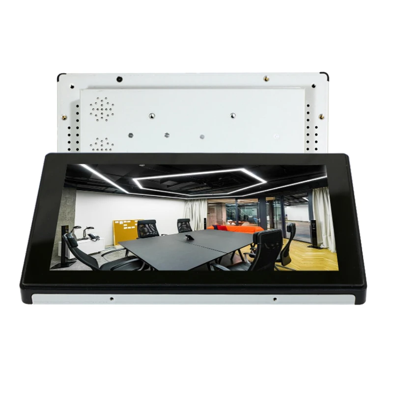 

Embedded industrial plc integrated plc and touch screen hmi