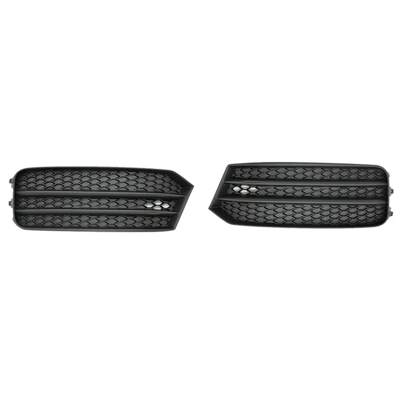 8XA807681B 8XA807682B Front Bumper Fog Lamp Cover Grille Bezel Imperforated Car For A1 2015-2019 Parts