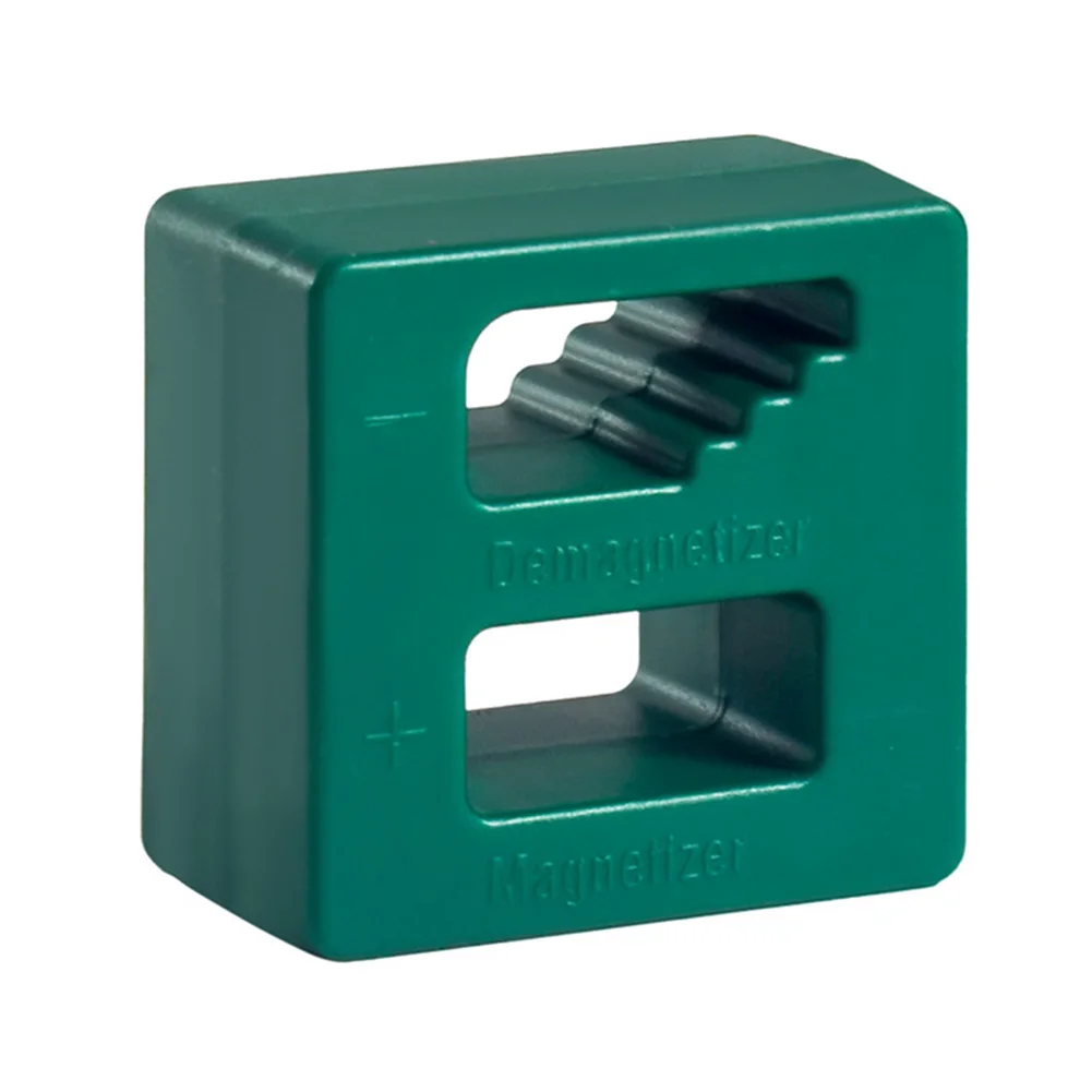 

Screwdriver Magnetizer Magnetism Plastic Repairing Steel Tips Tool 2 In 1 3pcs 53*50*29mm Appliances Bits Change