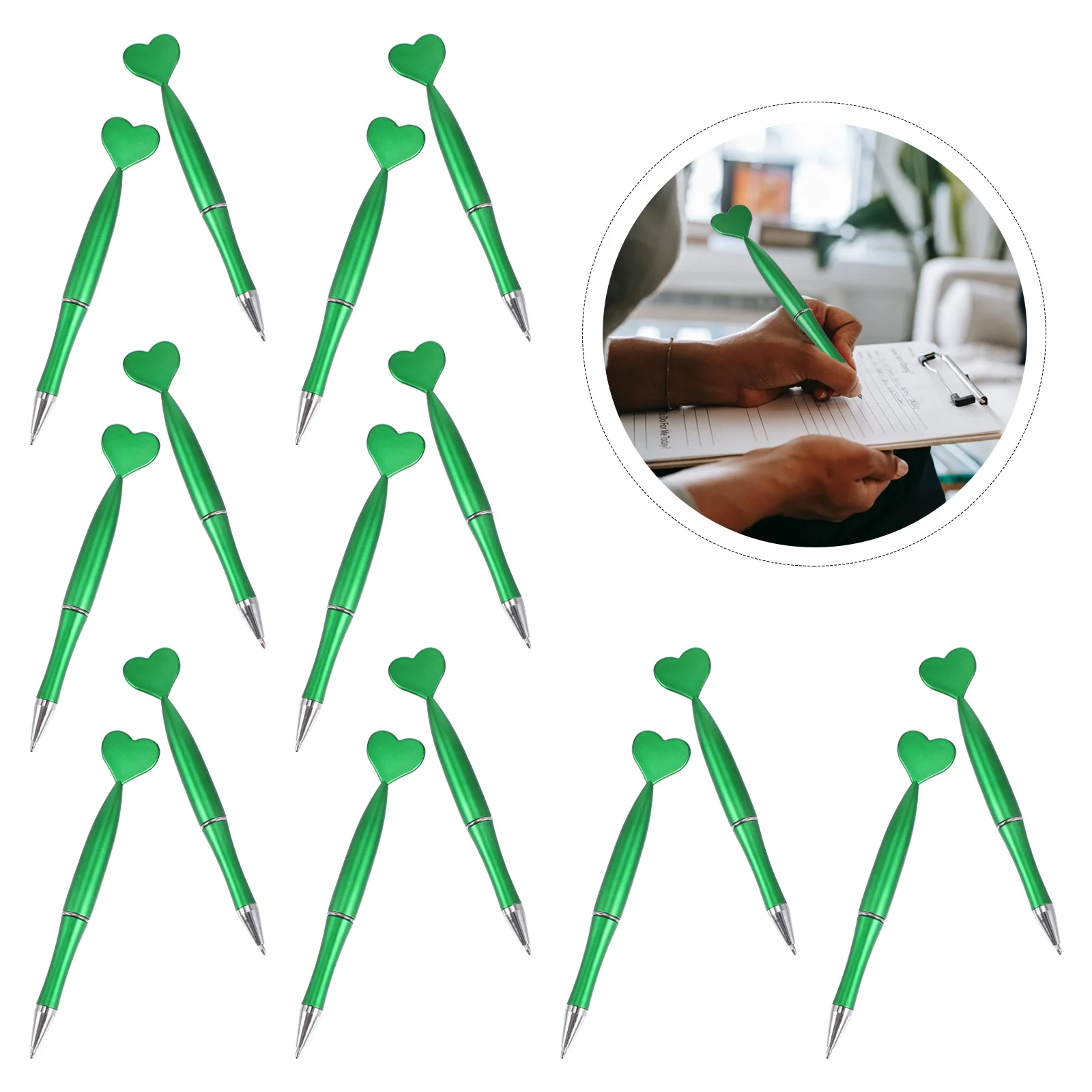 

18pcs Ballpoint Pens Signature Pen Writing Stationery School Supply