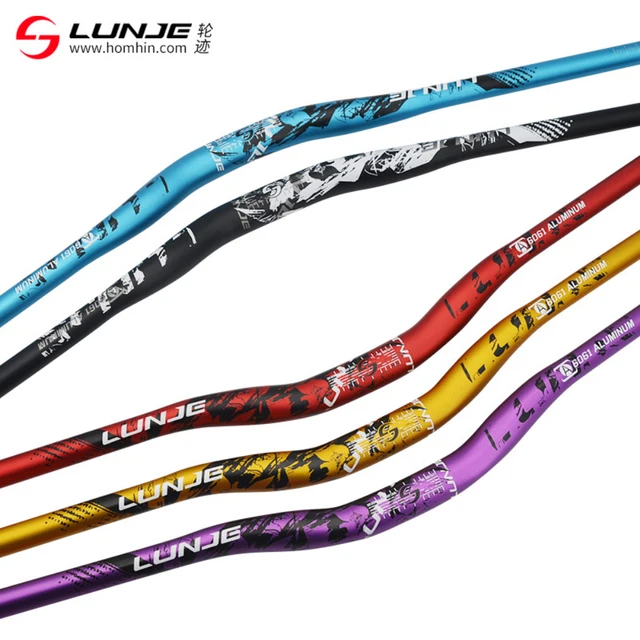 Aluminum Alloy Bicycle Handlebar 720/780mm Ultralight Swallow Handle Bar MTB Mountain Bike Handlebars Bicycle Accessories 4