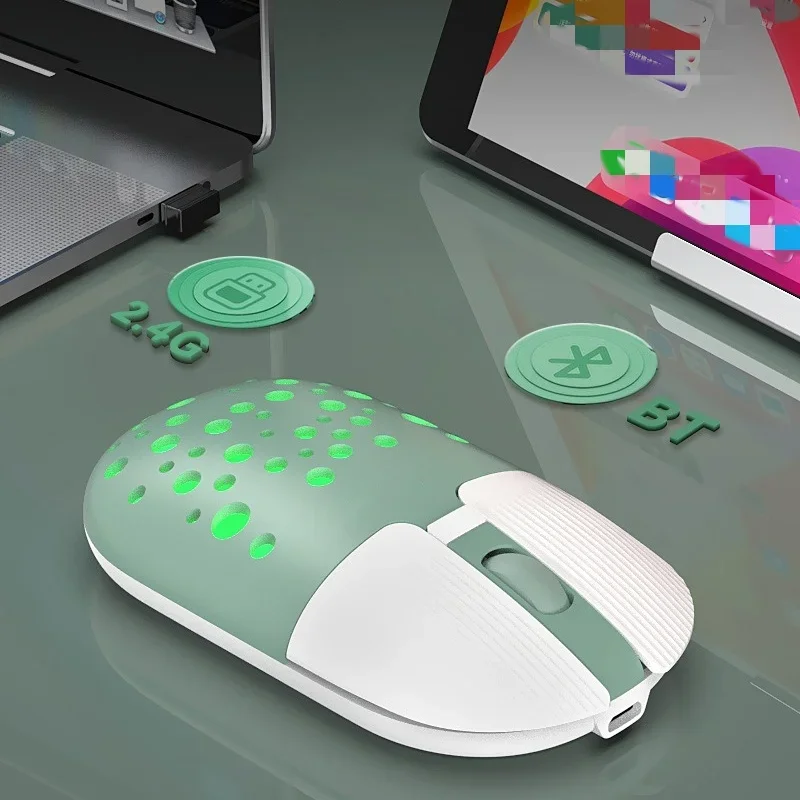 Мышь игровая Беспроводная с RGB-подсветкой 2 4 ГГц кнопки 1200 DPI