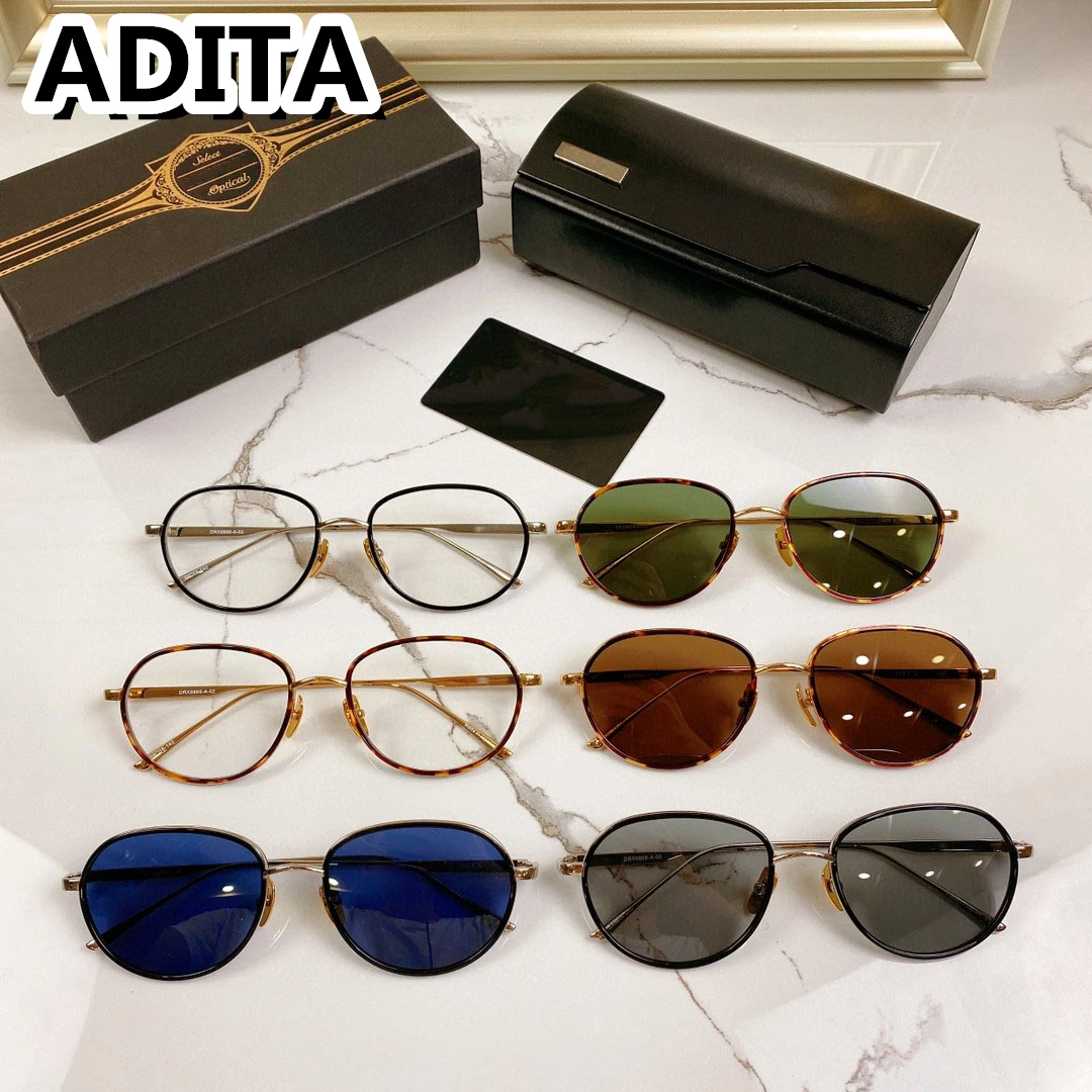 A DITA DRX8866 Top High Quality Sunglasses for Men Titanium Style Fashion Design Sunglasses for Womens  with box