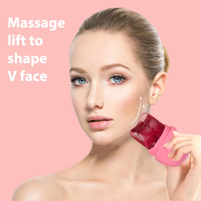 Skin Care Beauty Lifting Contouring Tool Silicone Ice Globe Ice Balls Face Massager Facial Roller Reduce Acne for beauty woman