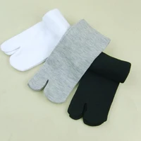 japanese sock women crew 6 pair vintage 2 fingers