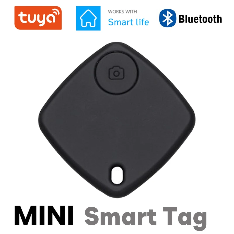 Tuya Smart Tag Bluetooth Wireless GPS Tracker Bag Wallet Luggage Key Phone Pet Finder Location Record Two-way Anti-lost Alarm