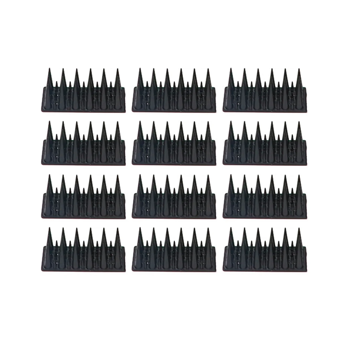 

Anti-Bird Thorn Plastic Bird Thorn 12 Pieces 4.8 Meters Anti-Bird Nail Squirrel Deterrent Can Repel Bird