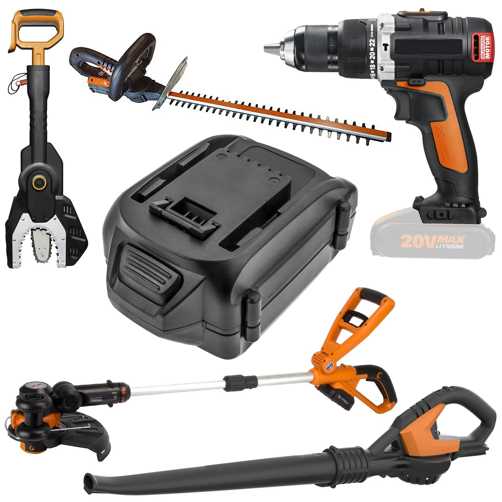 Аккумулятор CS 4000 мАч для Worx 20V PowerShare WG545 WG151 WG151.5 WG155 WG155.5 WG160 WG160.3 WG251 WG251.5 WG255 WG320