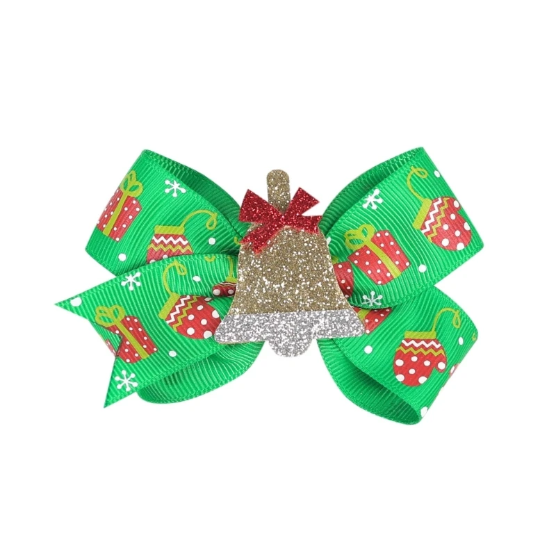 

Hair Bows Bowknot Hair Clips Fashionable Christmas Hair Barrettes Hair Accessories Trendy Sweet Hair Pins for Baby Girls