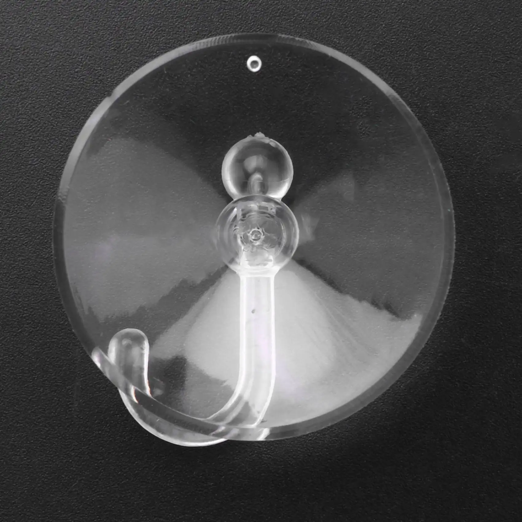 Присоски пластиковые прозрачные 20 шт. с металлическими крючками