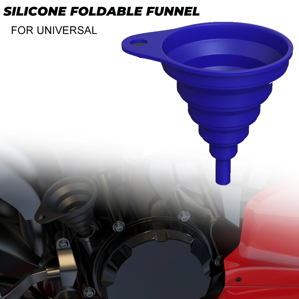 

Складная силиконовая воронка для HONDA ADV350 CB1300 CB1300F CB250 CB250R