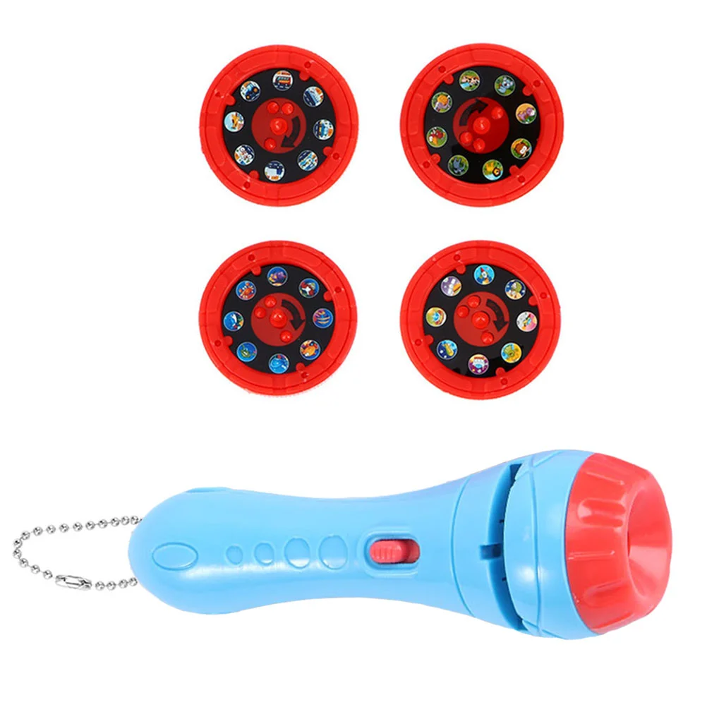 

Projector Flashlight Learn Color Flashlight Slide Projector Educational Learning Bedtime Night Light for Children Kids Blue