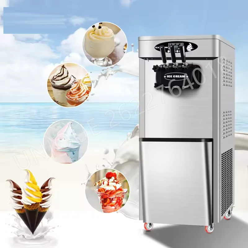 Коммерческая многофункциональная конусная машина для производства мягкого