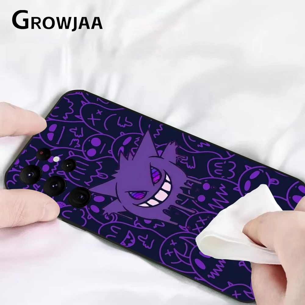 Чехол для телефона Gengar and Gastly Samsung Galaxy S24 Ultra S22 S23 S21 S20 5G защитный силиконовый чехол