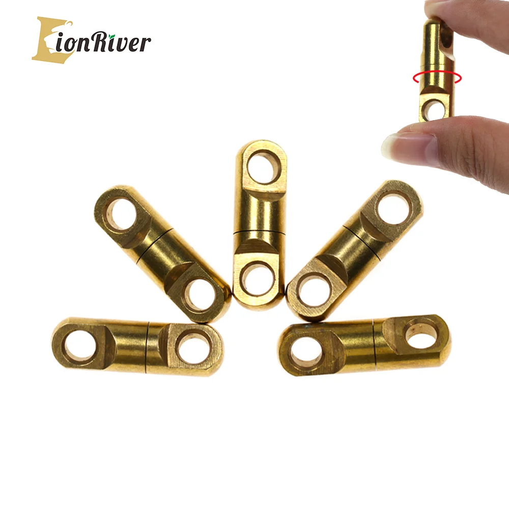 

LIONRIVER Heavy Duty Brass Fishing Connector Swivels Big Game Boat Trolling Saltwater Fishing Quick Connect Jig Rig Accessories