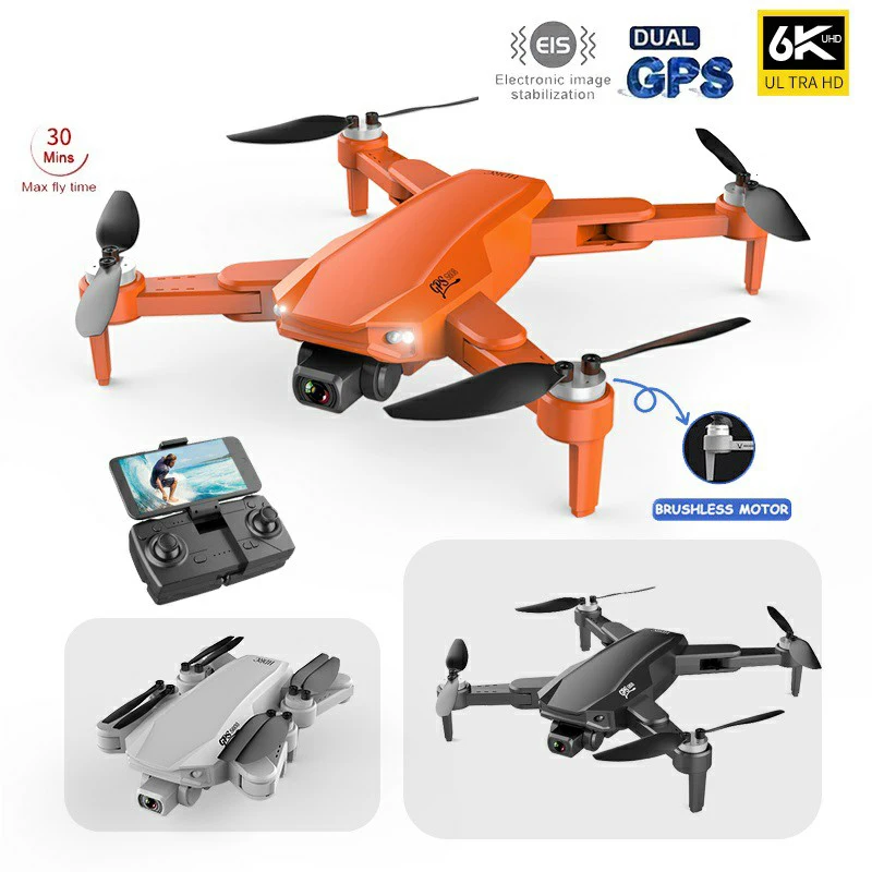 

2021 New S608 GPS Drone 6K Dual HD Camera Professional Aerial Photography Brushless Motor Foldable Quadcopter RC Distance 3000M