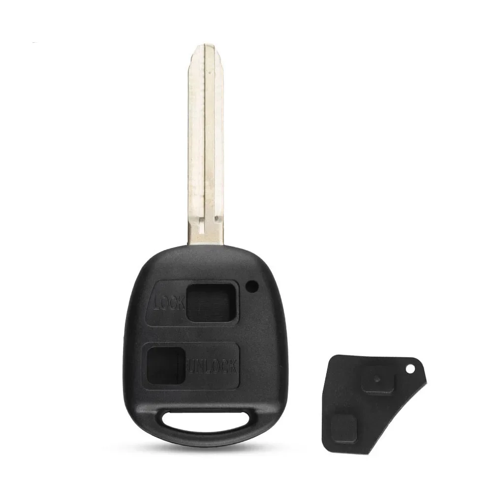 Чехол KEYYOU 2BT TOY41/TOY43/TOY47/TOY48 дистанционный ключ-брелок от машины чехол для Toyota Camry Rav4 Corolla Prado Yaris Tarago Cruiser Land