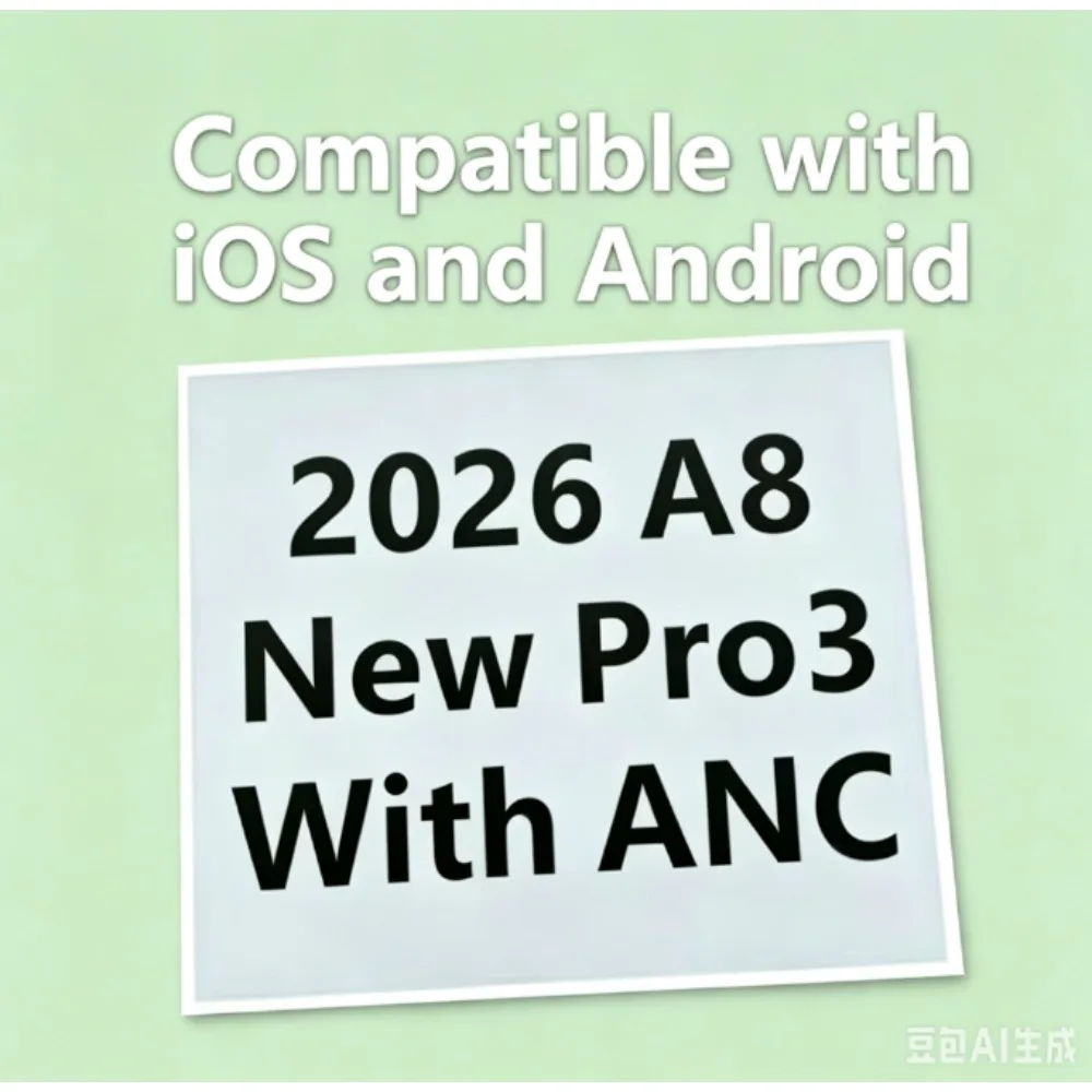 Фото Беспроводные Bluetooth-наушники Super A3 Pro ANC TWS 2 Pro с шумоподавлением для iOS и Android №1