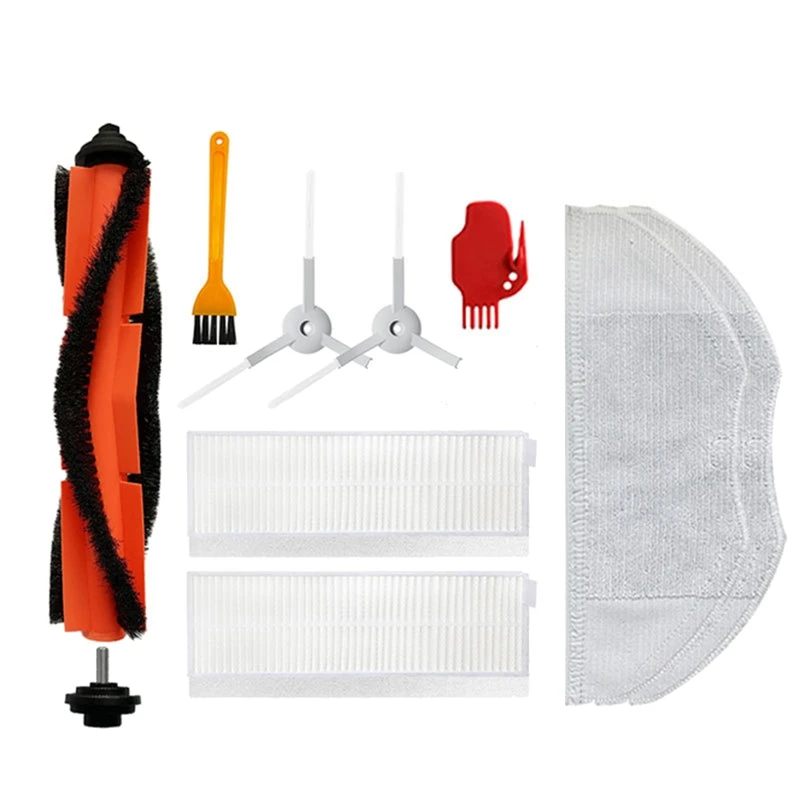 

Запчасти для пылесосов Xiaomi Mijia G1 MJSTG1, основная щетка, фильтр, боковая щетка, сменные детали для робота-пылесоса