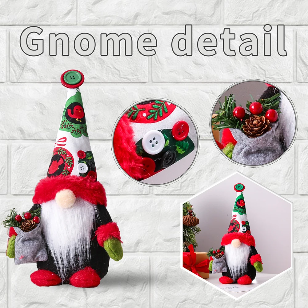 Рождественская кукла-гном Lucky Gnome на Рождество Новый год вечеринка и т. д. 29*13*10 см