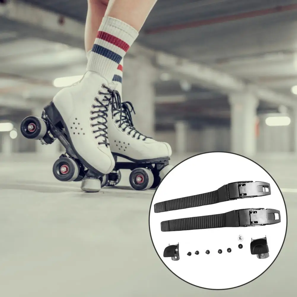 

1 Set Strong with Screws Skates Universal Buckle Universal No Shedding Skates Universal Buckle Roller Skating Parts