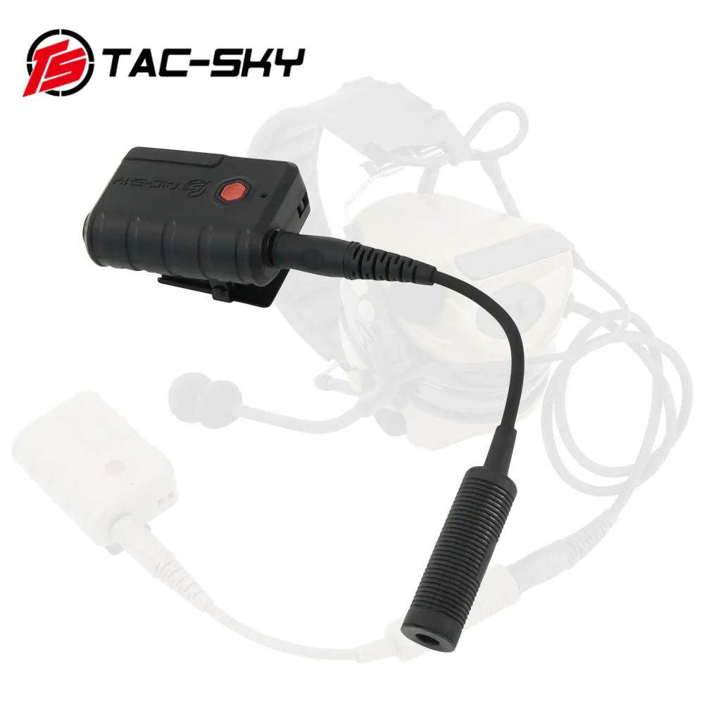 Аксессуары для тактической гарнитуры TAC-SKY Bluetooth Ptt для FCS AMP /MSA Sordin/TCI/PELTOR COMTAC страйкбольные тактические наушники