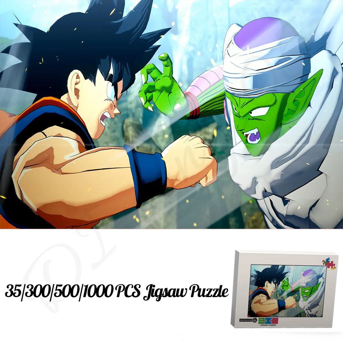 

1000 Pieces Puzzles for Adults Dragon Ball Goku and Vic The Great Devil Wooden Jigsaw Puzzles Entertainment Toys and Hobbies