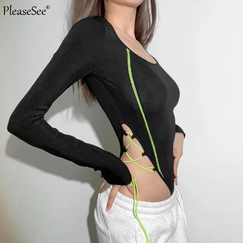 Женский облегающий короткий комбинезон для фитнеса новый модный Повседневный