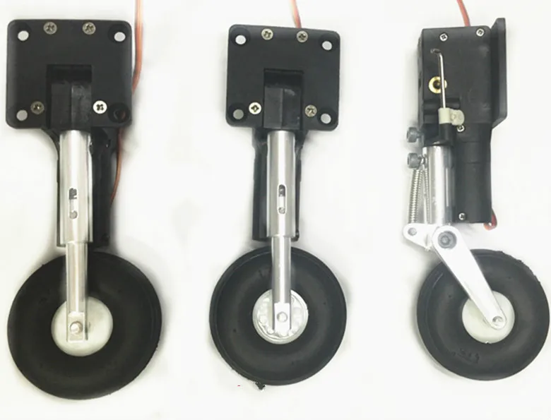 

CNC Metal Electric Shock Absorber Landing Gear For RC Airplane Aircraft