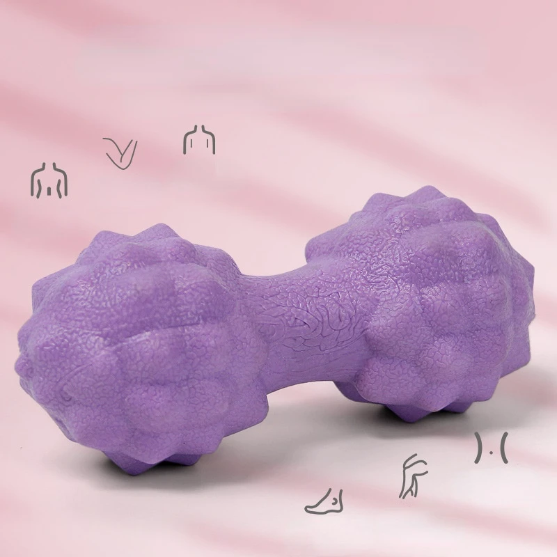 TPE Peanut Spiked Massage Ball Deep Tissue Muscle Relax for Feet Back Body Therapy Trigger Point Fitness Release |