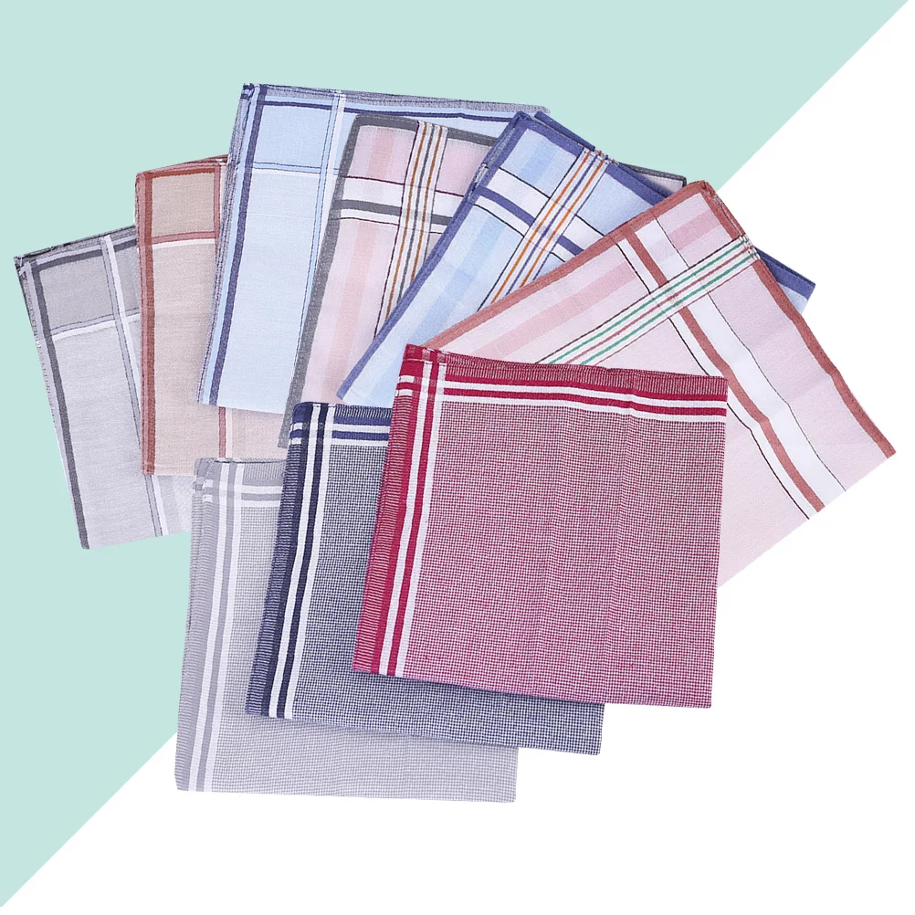 

12 шт., классическое квадратное полотенце для рук