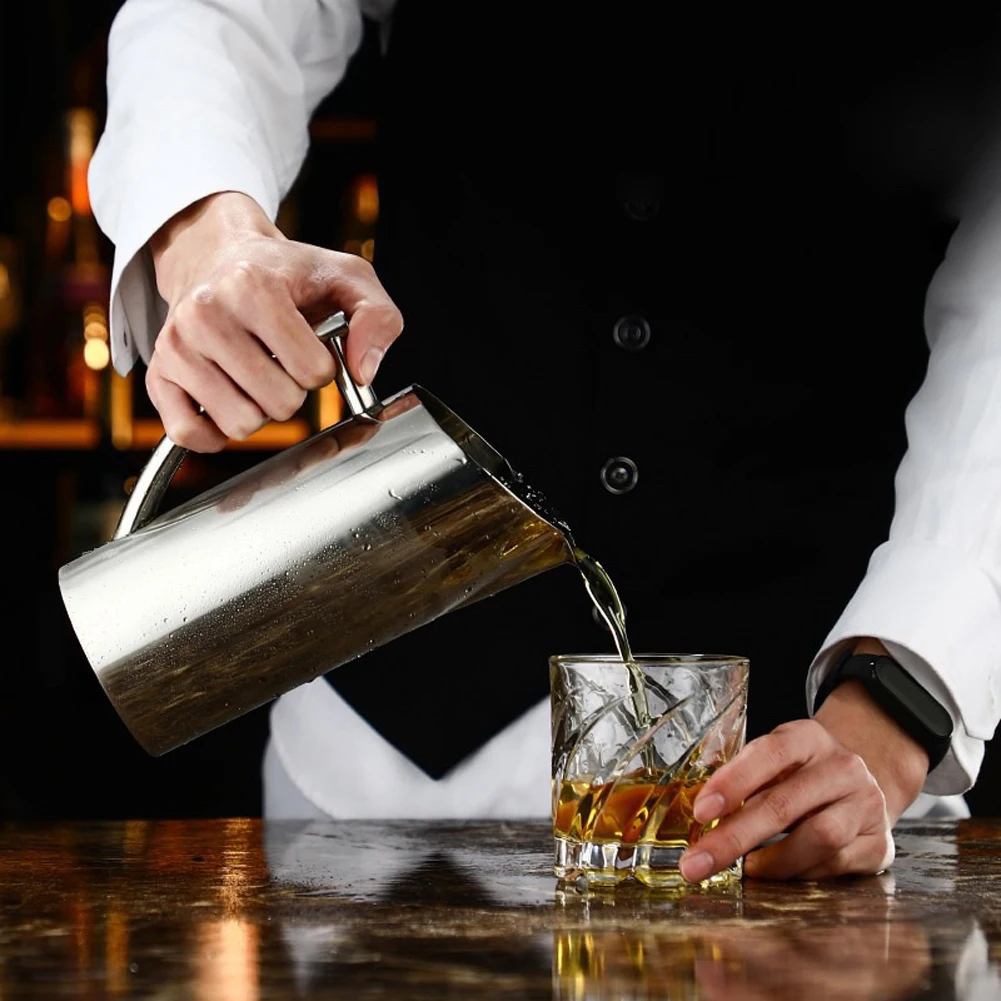 Кувшин из нержавеющей стали кухонный кувшин для холодного вина емкость льда бара