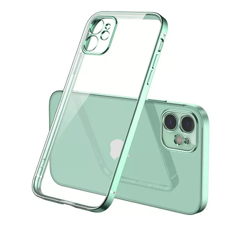 

Matte Electroplating Phone Case for iPhone 12 Pro Max X Xr XsMax 7 8 Plus Soft Silicone Transparent Cover For iPhone 11 pro max